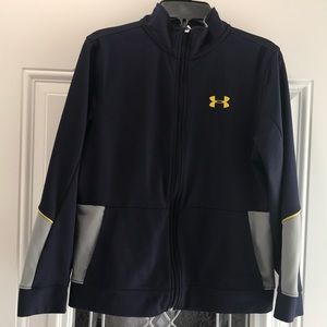 Boys Underarmour zip up